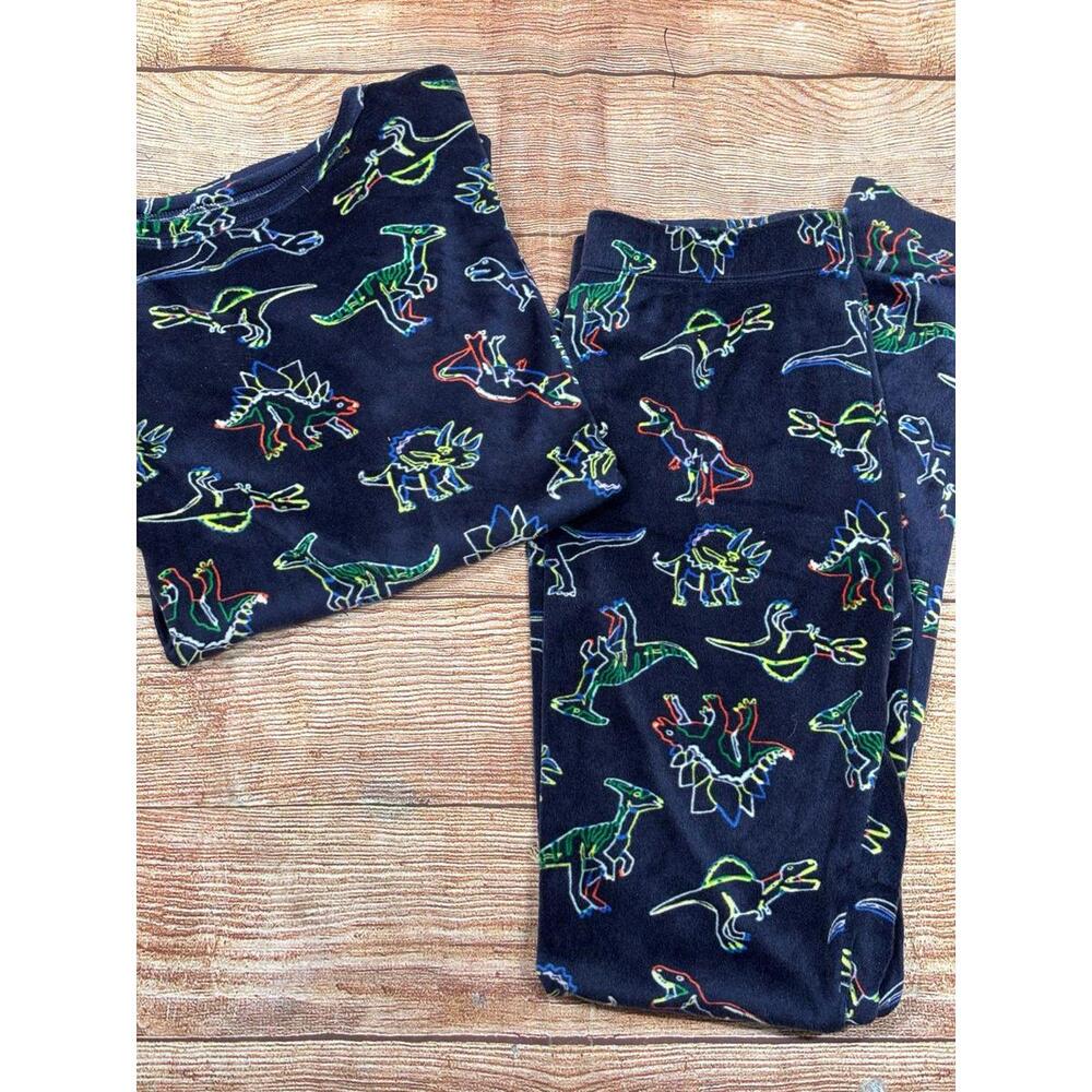 Cat & Jack Boys Size 14 Dinosaur Pajama Set